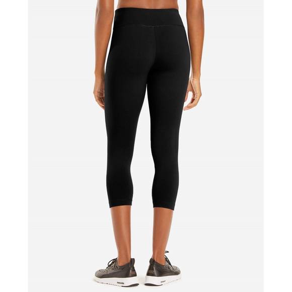 NEW DANSKIN yoga capri leggings in black signature - Picture 2 of 2